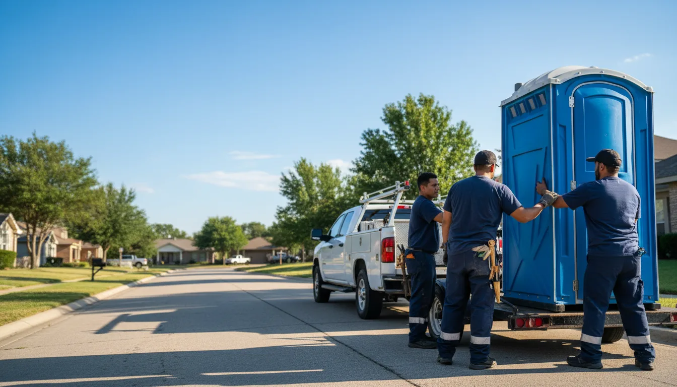 Portable Toilet Rental in Mckinney, TX near me